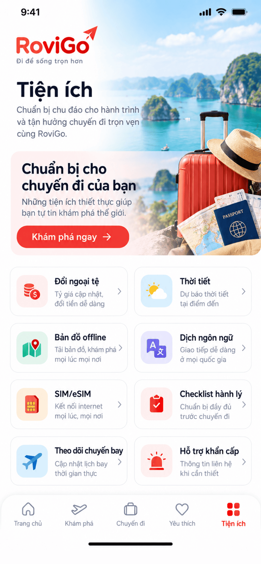 App du lịch - Booking Tour